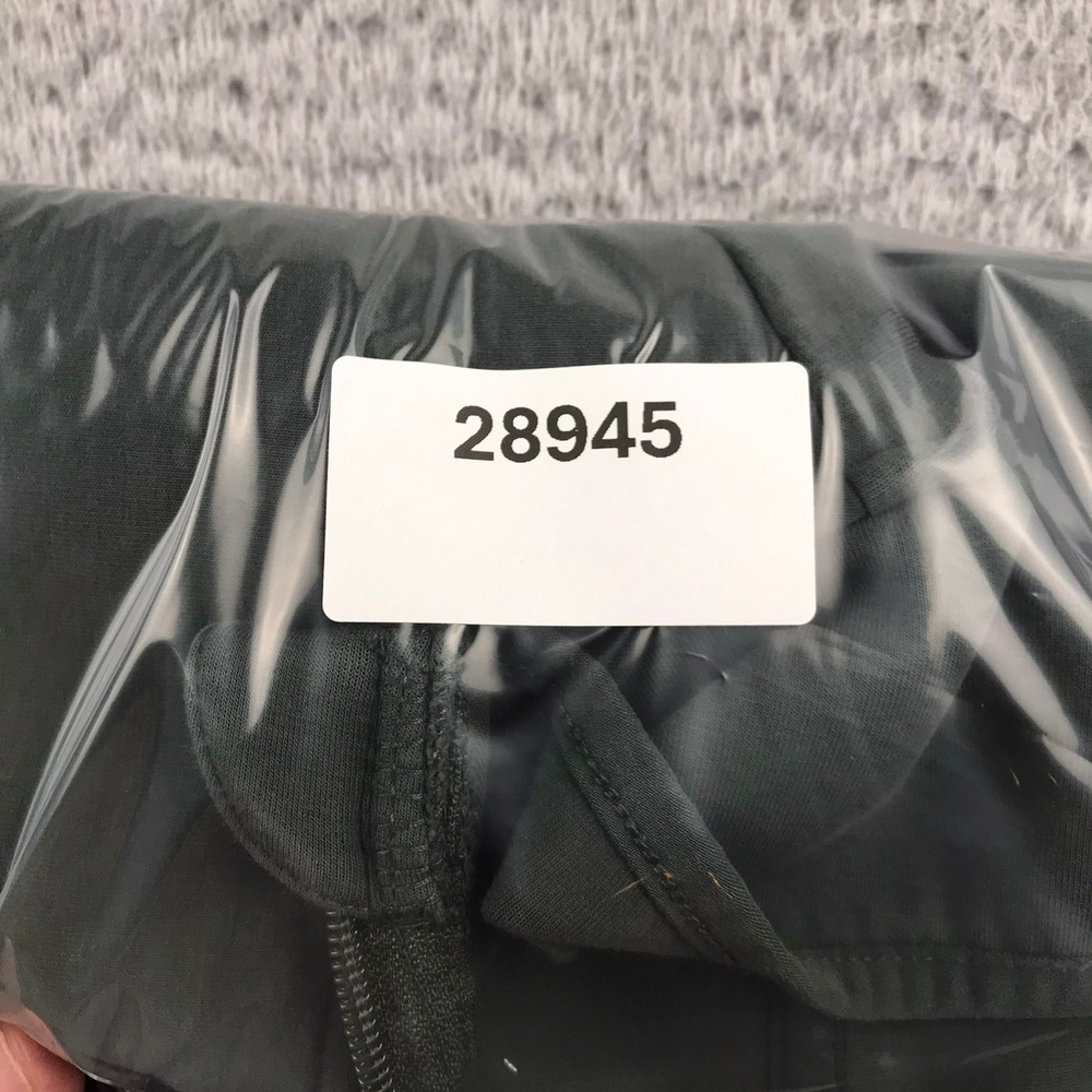 YoungLA Tux Track Jacket Mens M Sage Green Full Zip Mock Neck Activewear #541 - Picture 13 of 13